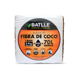 LADRILLO FIBRA COCO 5 KG 70 LT BATLLE